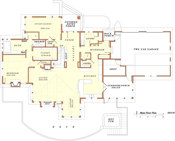 Bryant main floor plan