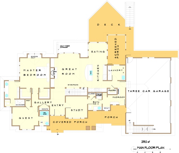 Charlevoix main floor plan