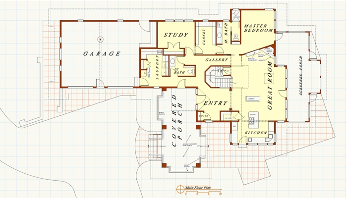 Myrtle main floor plan